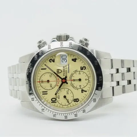 Tudor Prince Date 79280 40mm Stainless steel Yellow