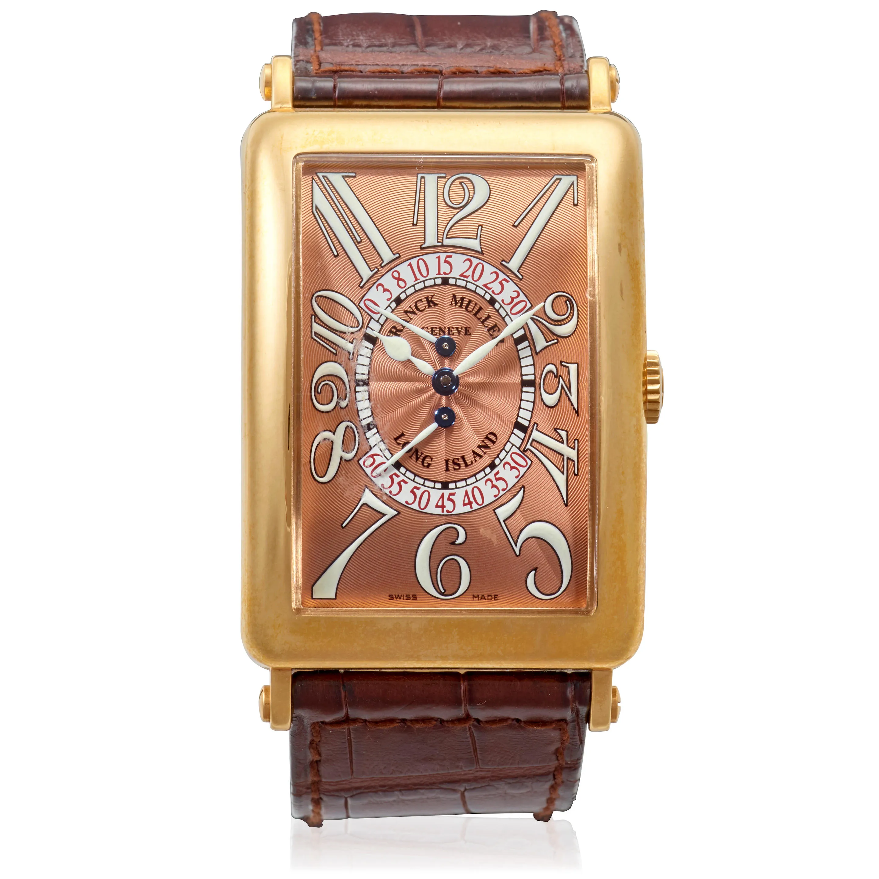 Franck Muller Long Island 1100 DS R 32mm Rose gold Salmon 1