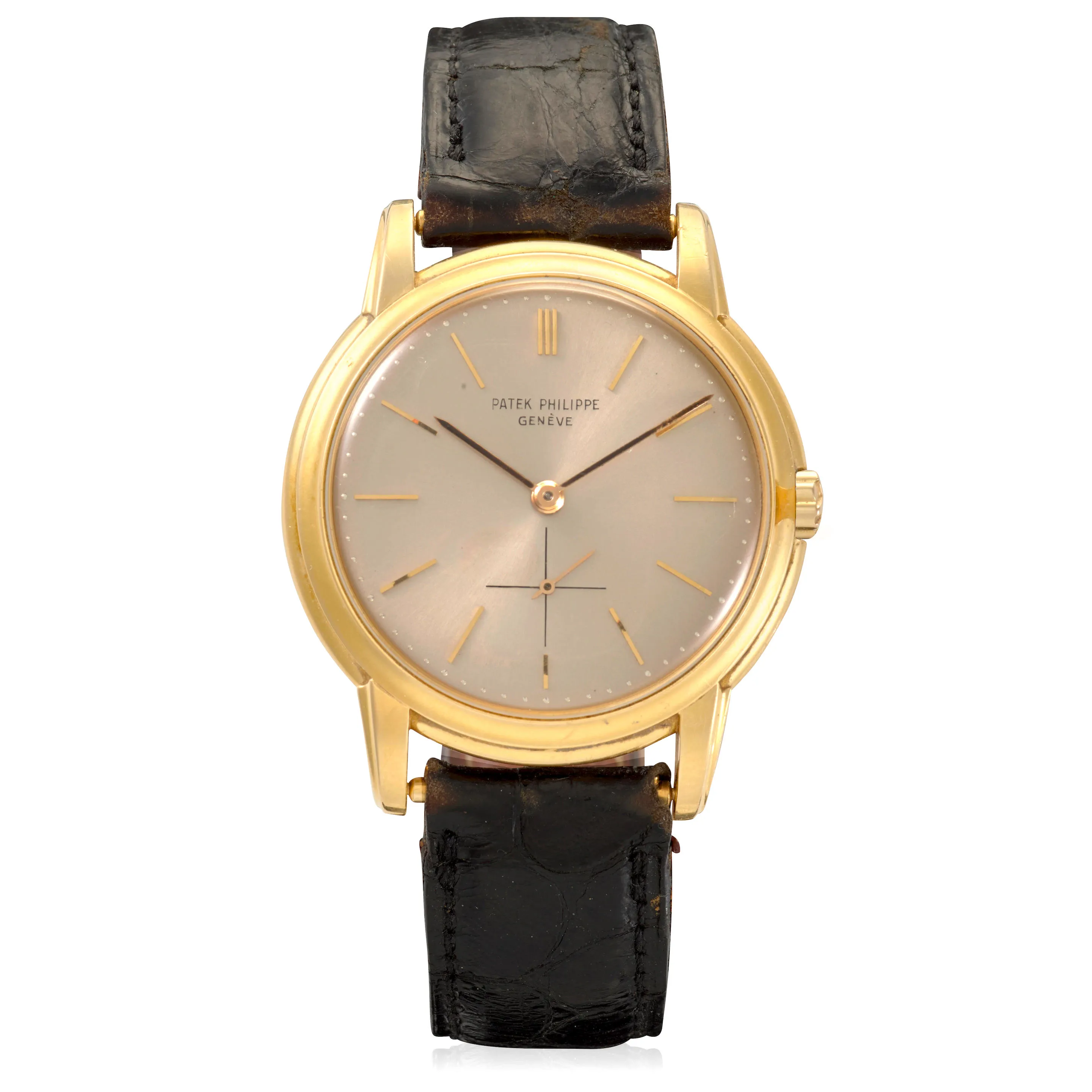 Patek Philippe Calatrava 2551 35mm Yellow gold Silver