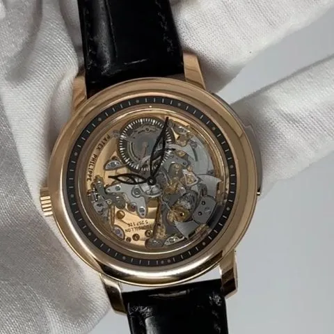 Patek Philippe Tourbillon Minute Repeater 5303R-001 42mm Rose gold Transparent