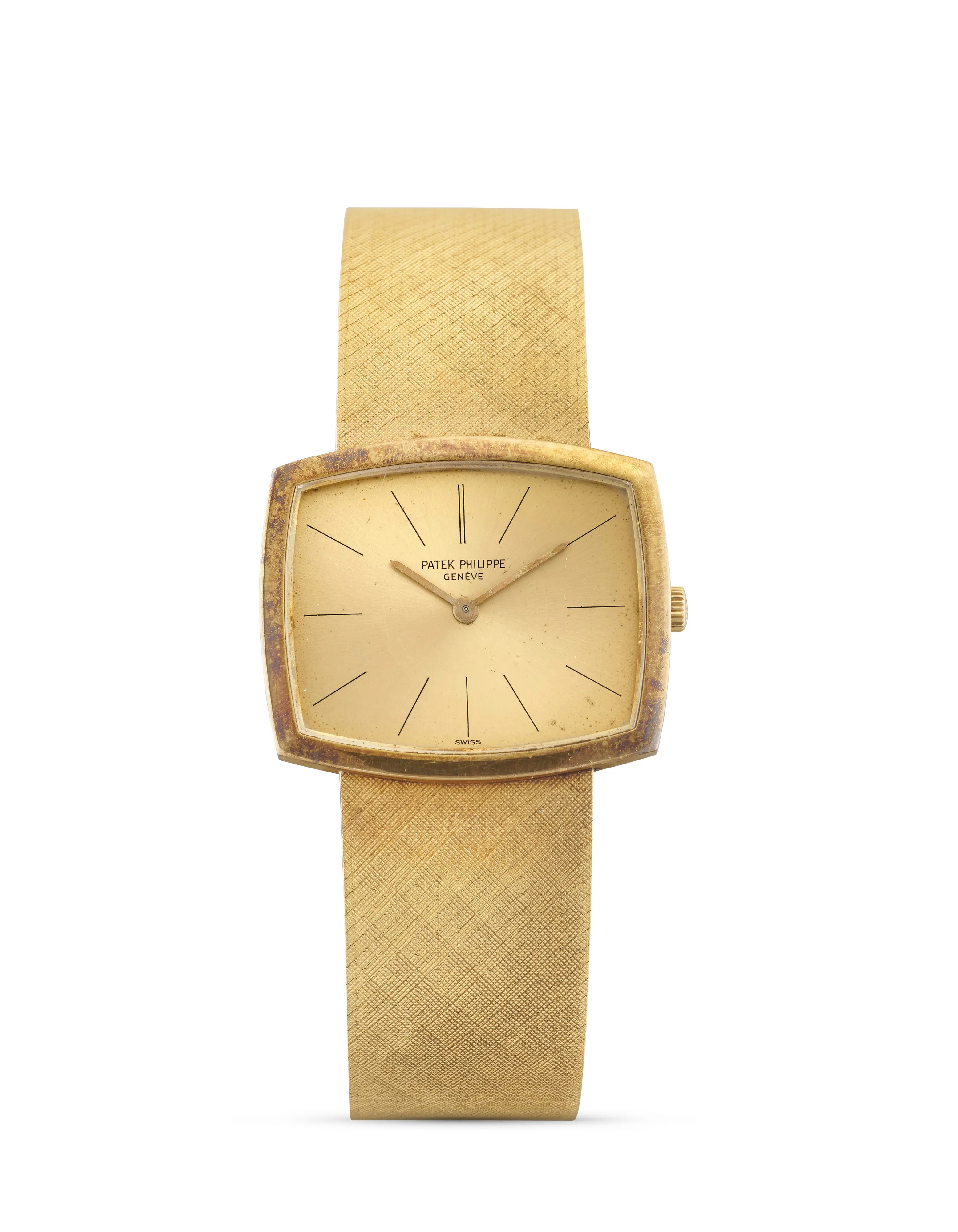 Patek Philippe 3528 26mm Yellow gold Champagne