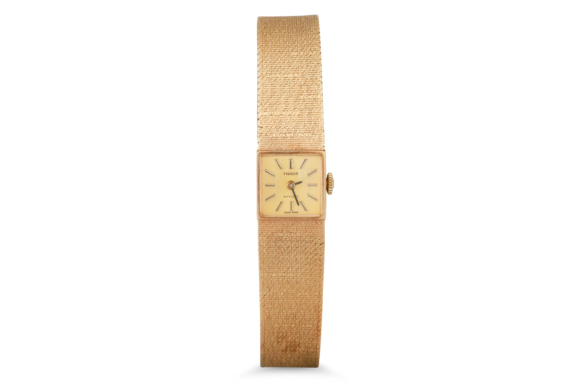 Tissot Stylist Yellow gold Champagne