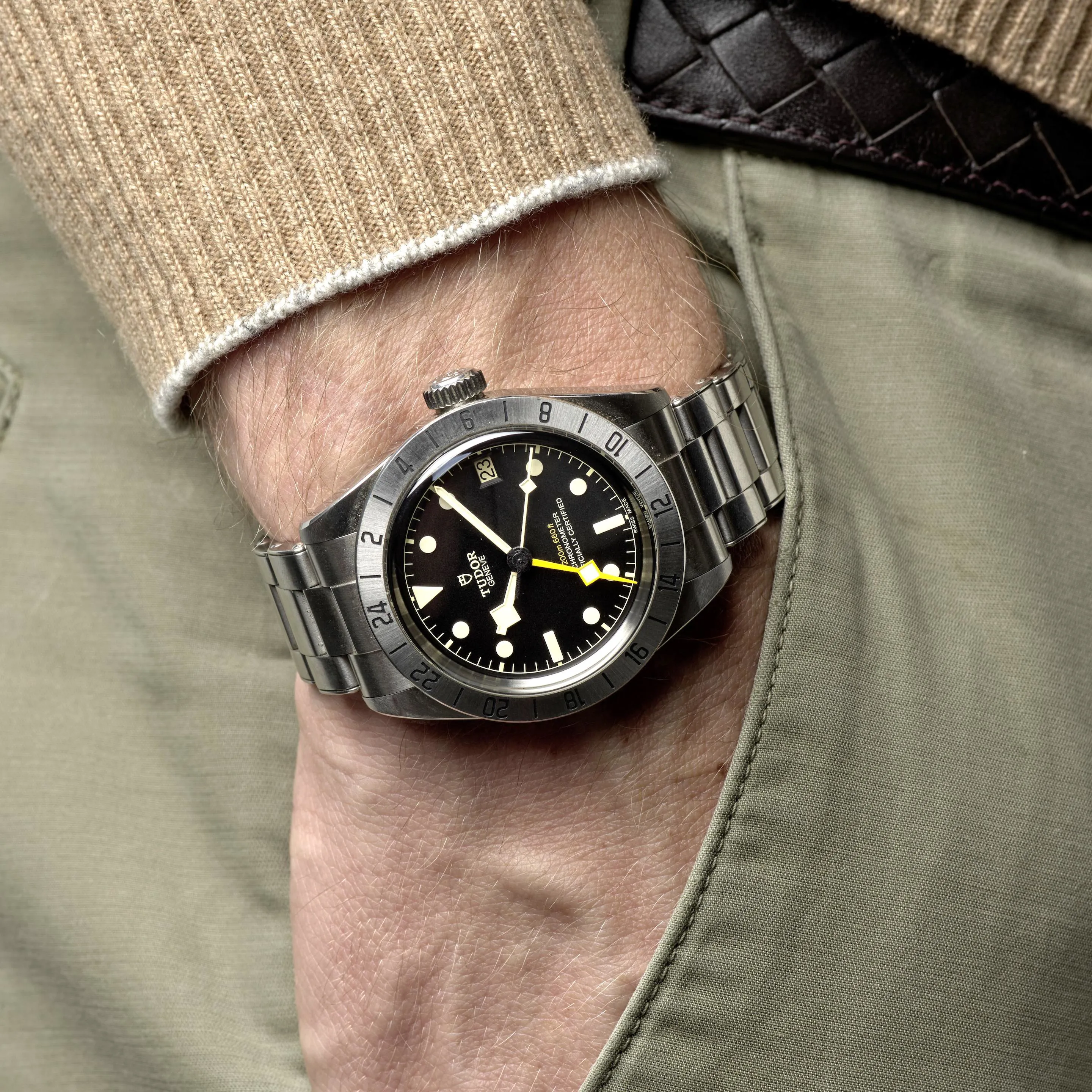 Tudor Black Bay Pro 79470 40mm Stainless steel Black