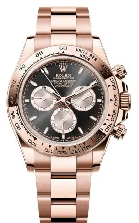 Rolex Daytona 126505 40mm Rose gold Black