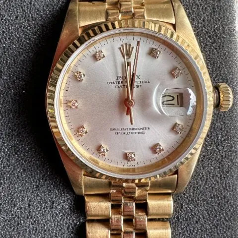 Rolex Datejust 36 16018 41mm Yellow gold