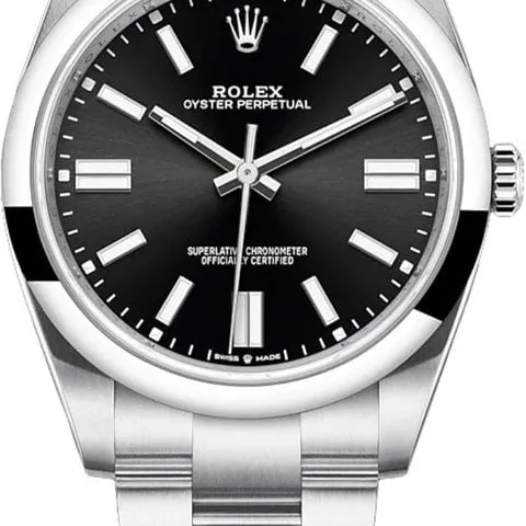 Rolex Oyster Perpetual 41 124300 41mm Stainless steel Black