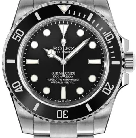 Rolex Submariner 124060 41mm Stainless steel Black