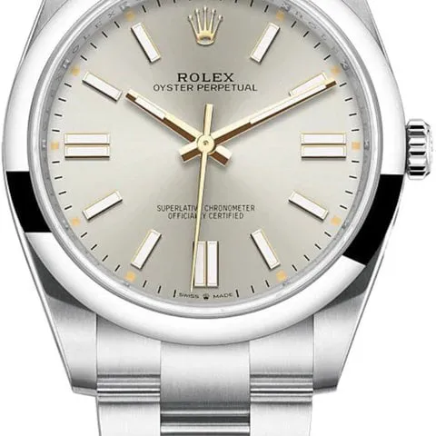 Rolex Oyster Perpetual 41 124300 41mm Stainless steel Silver