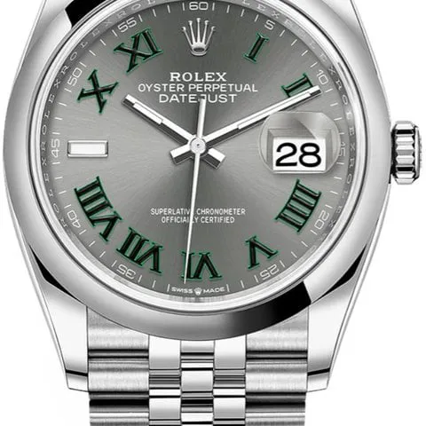 Rolex Datejust 36 126200 36mm Stainless steel Grey