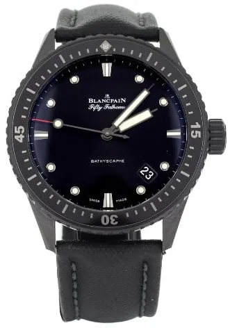 Blancpain Fifty Fathoms 5000-0130-B52A 43.6mm Ceramic Black