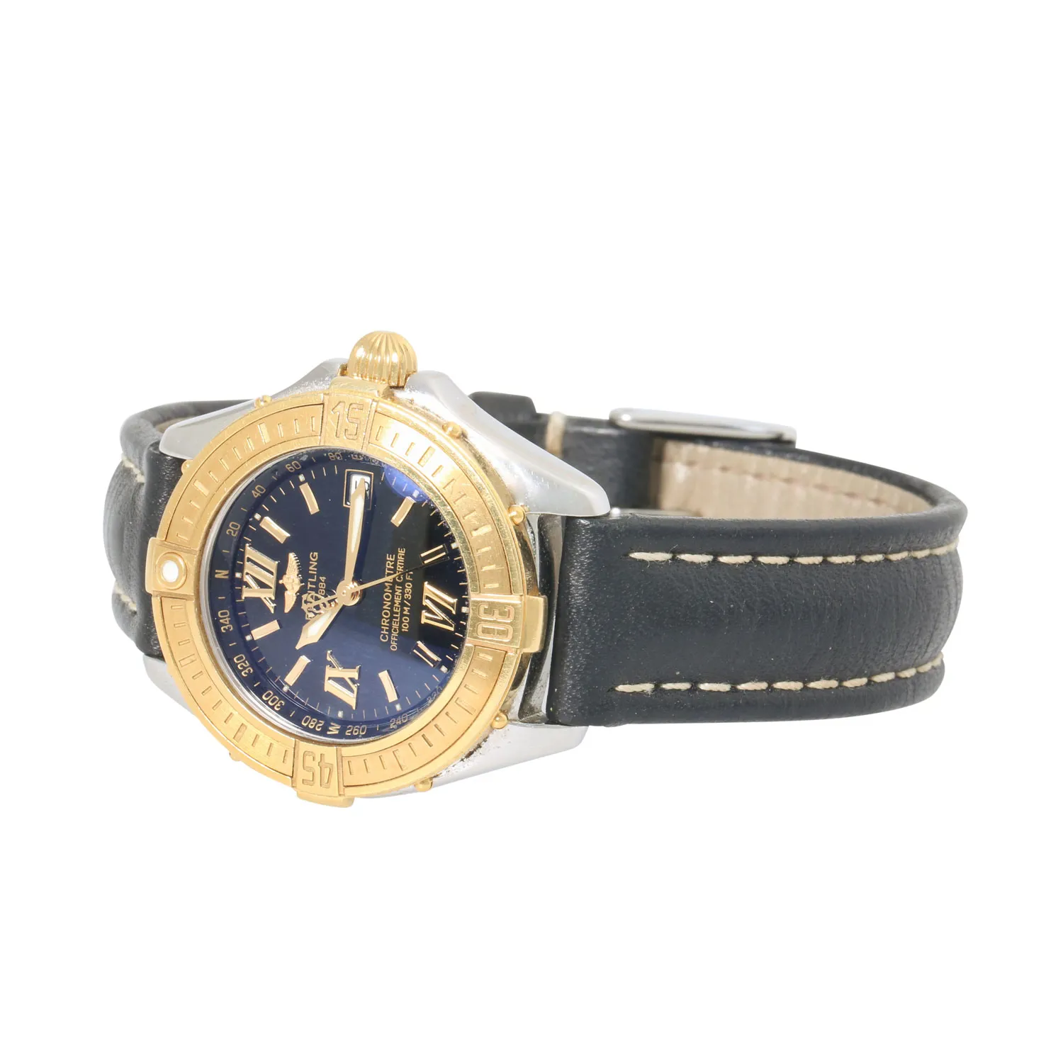 Breitling Cockpit D67365 31mm Yellow gold and Stainless steel Blue 5