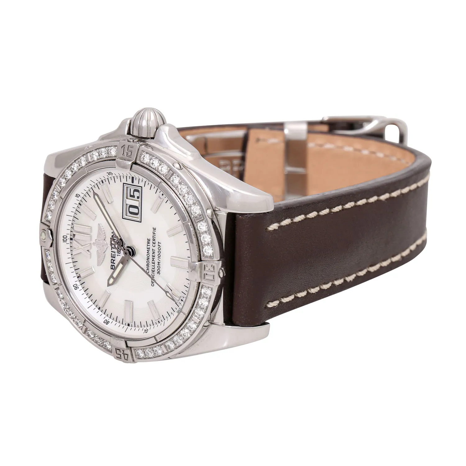 Breitling Galactic A49350 41mm Stainless steel Mother-of-pearl 5