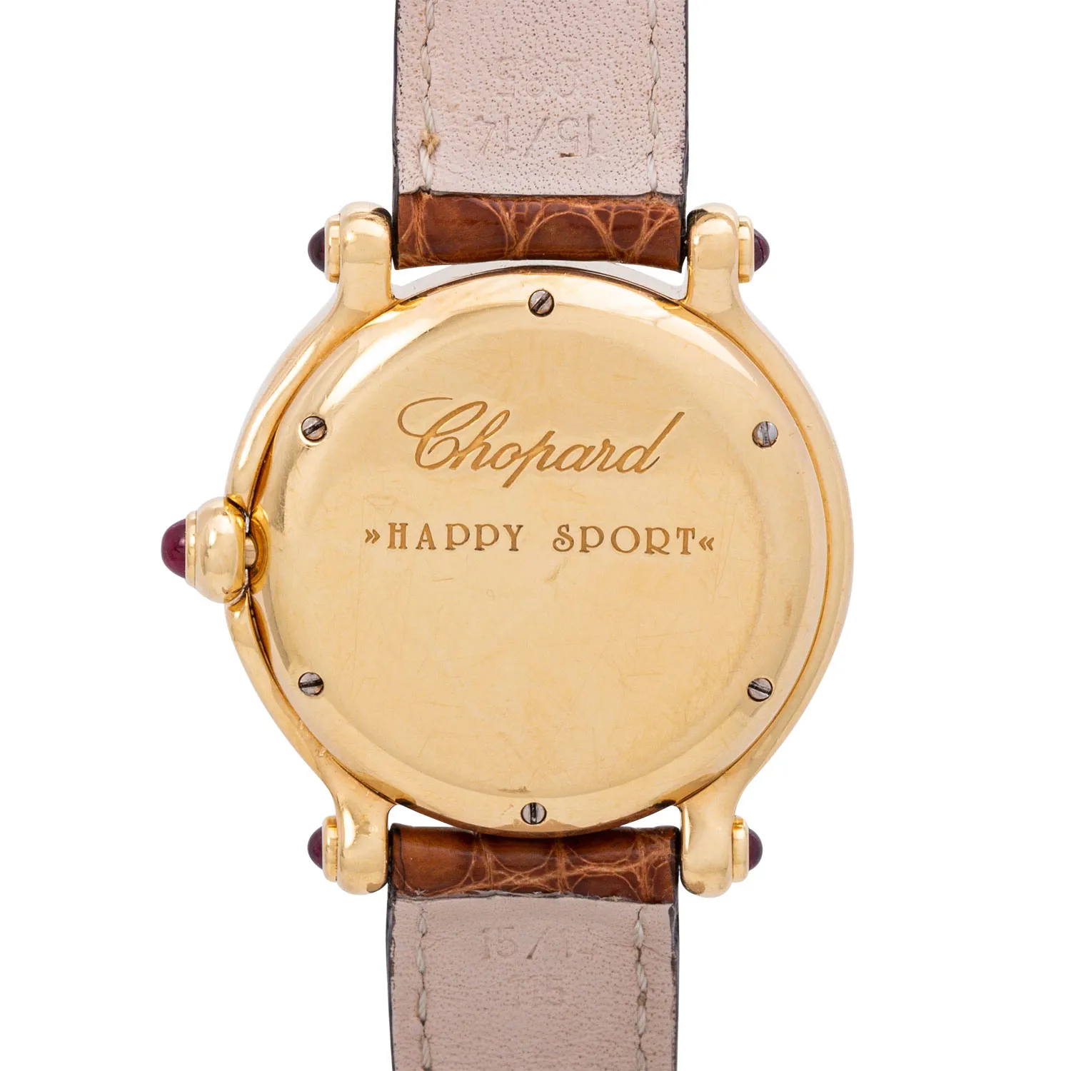 Chopard Happy Sport 4144 36mm Yellow gold White 1