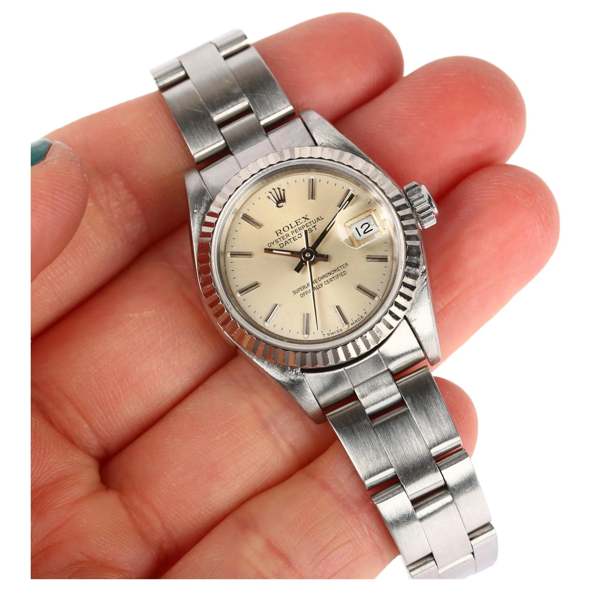 Rolex Lady-Datejust 69174 26mm Stainless steel Silver 4