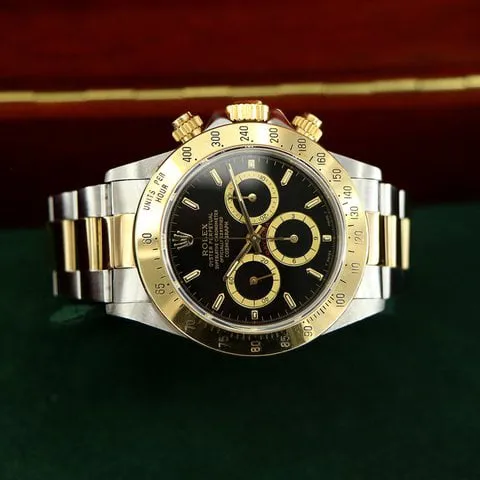 Rolex Daytona 16523 40mm Yellow gold and Stainless steel Black