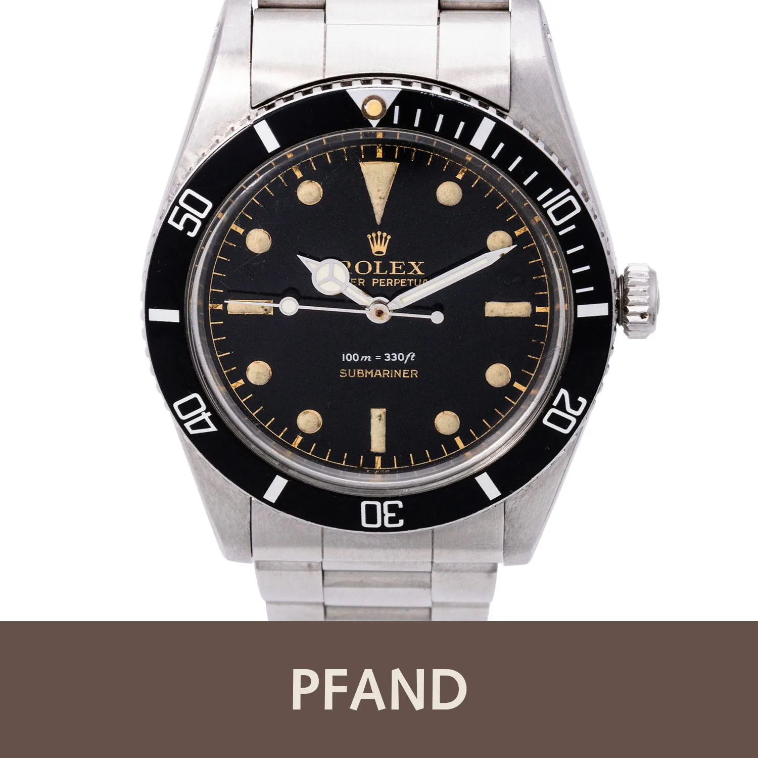 Rolex Submariner 5508 37mm Stainless steel Gilt