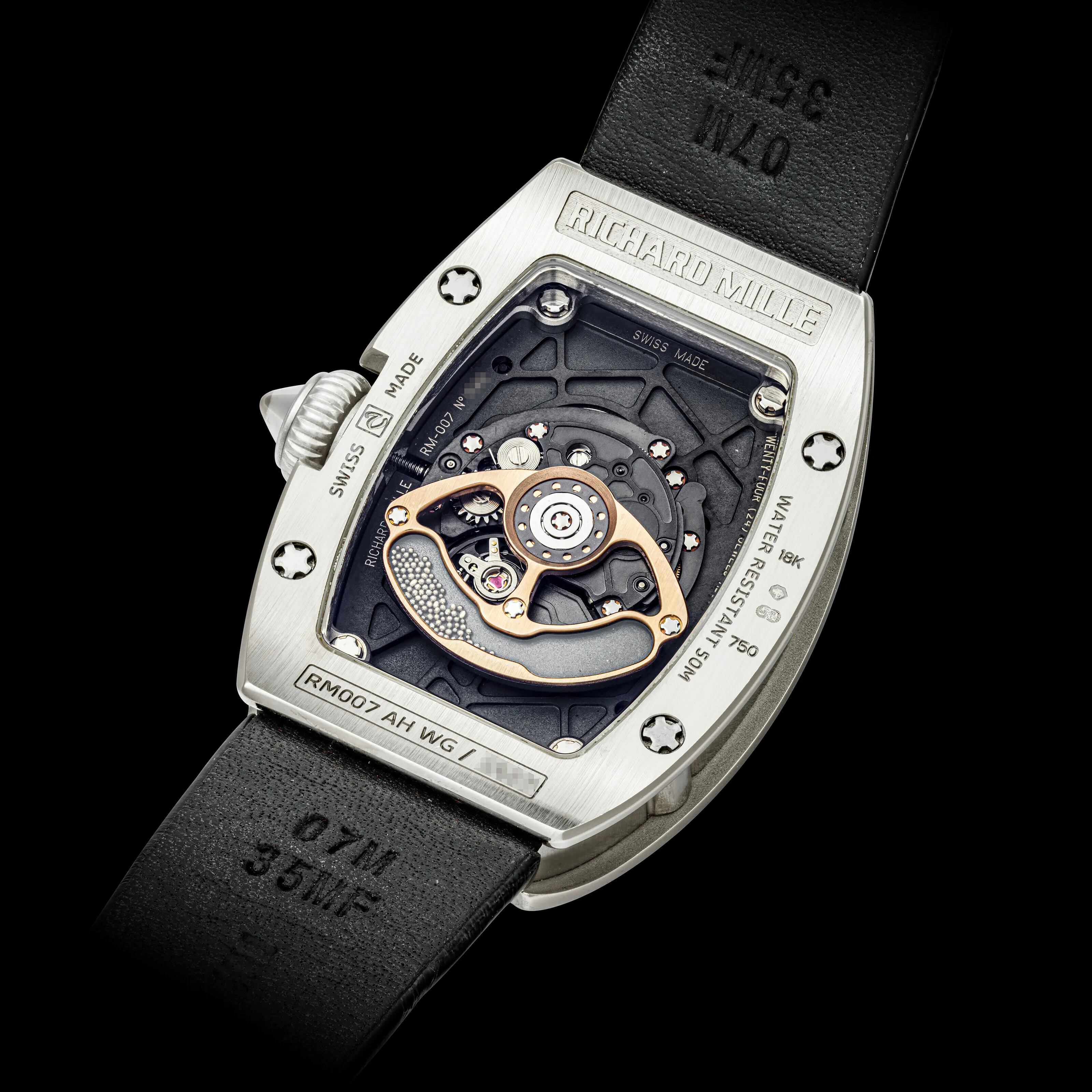 Richard Mille RM 007 31mm White gold Diamond 1