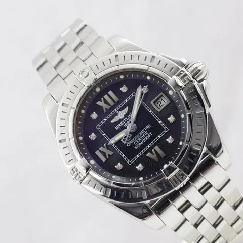 Breitling Galactic A71356 32mm Stainless steel Black