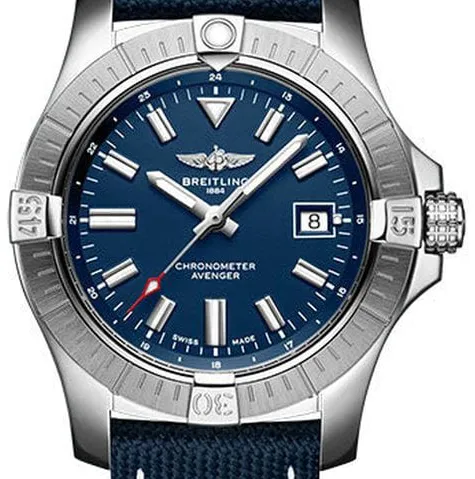 Breitling Avenger A17318101C1X1 43mm Stainless steel Blue