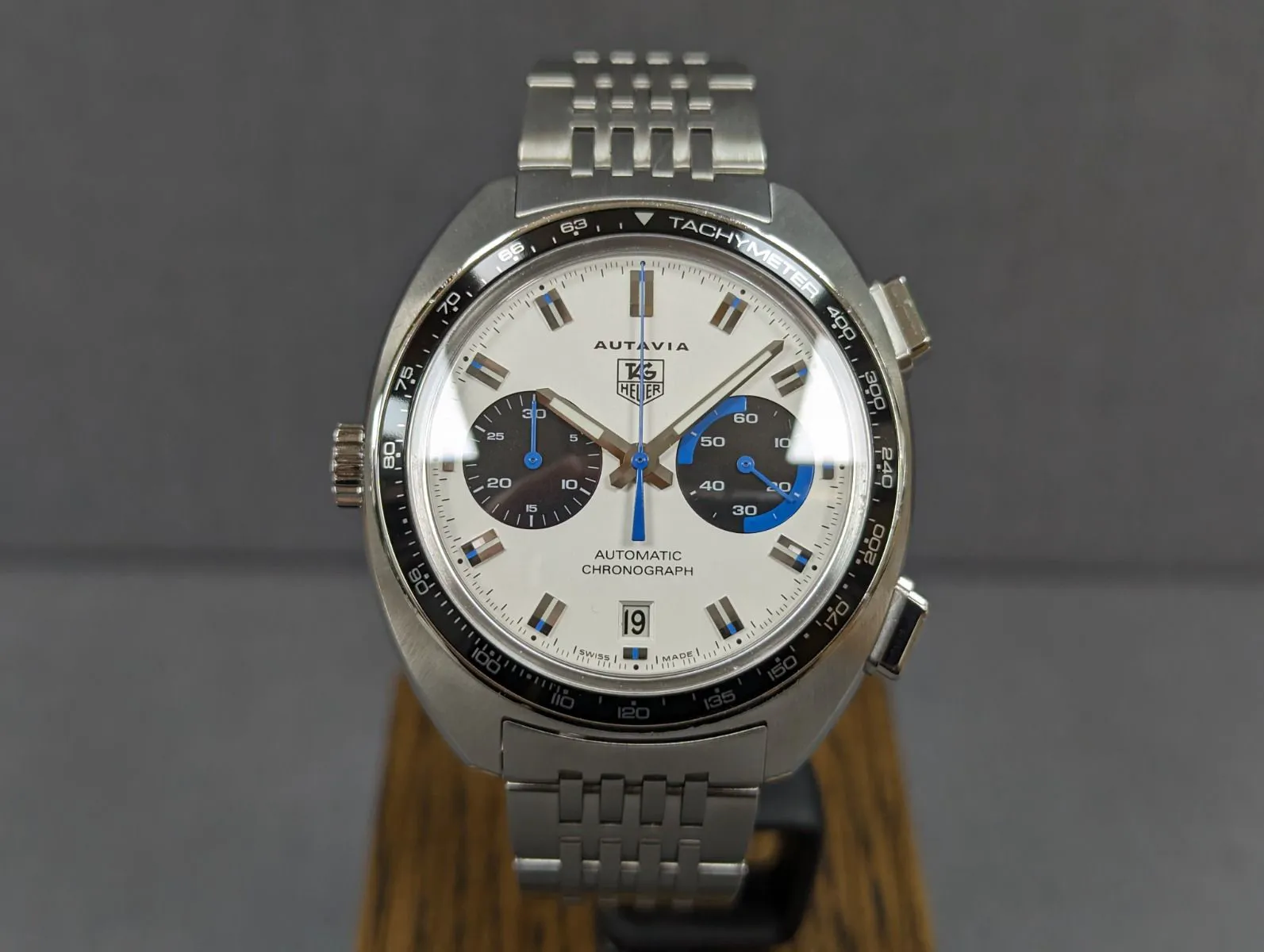 TAG Heuer Autavia CY2110 42mm Stainless steel