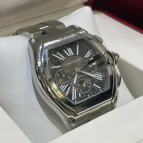 Cartier Roadster 2618 40mm Stainless steel Black