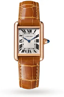 Cartier Tank Louis Cartier WGTA0010 Rose gold Silver