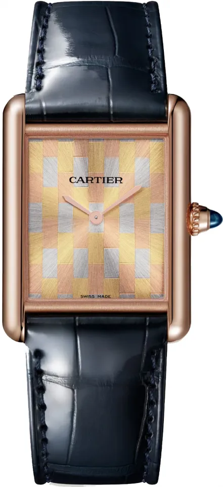 Cartier Tank WGTA0176 33.5mm Rose gold and 18k rose gold Gold