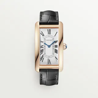 Cartier Tank Américaine WGTA0134 Rose gold Silver