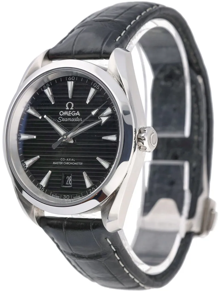 Omega Aqua Terra 220.13.38.20.01.001 38mm Stainless steel Black 1