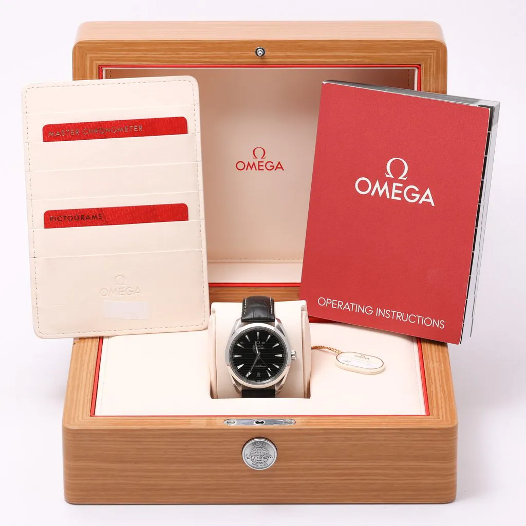 Omega Aqua Terra 220.13.38.20.01.001 38mm Stainless steel Black 4