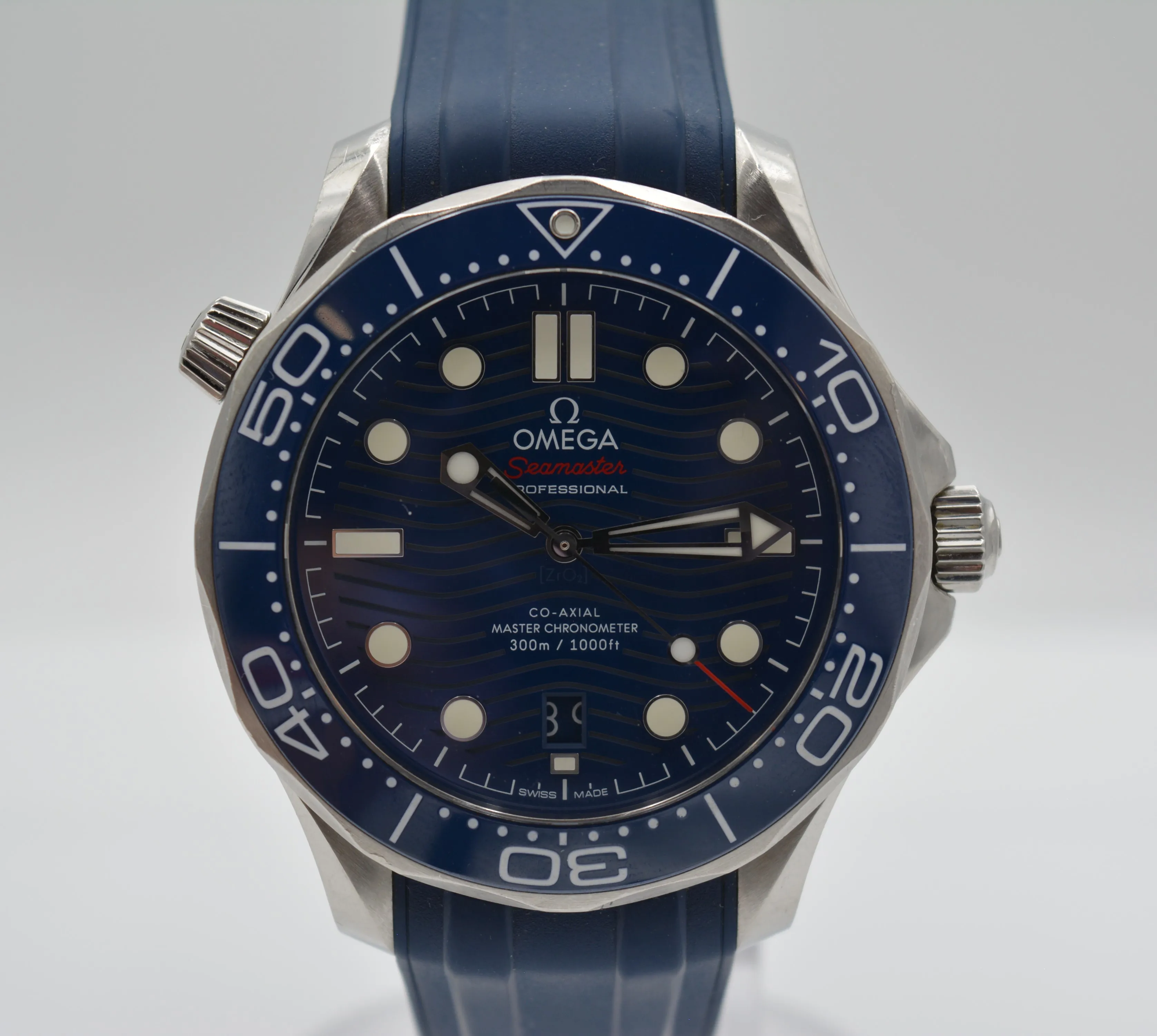 Omega Seamaster Diver 300M 210.32.42.20.03.001 42mm Stainless steel Blue 1
