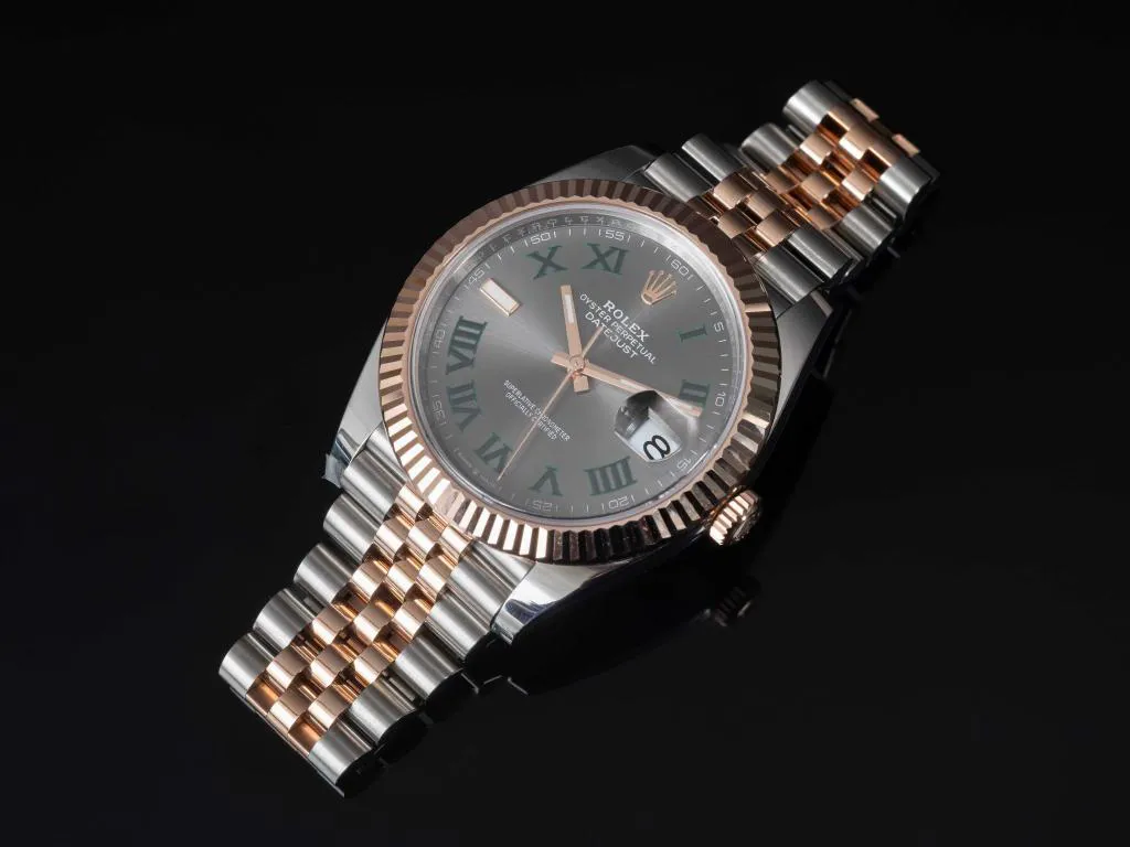 Rolex Datejust 41 126331 41mm Rose gold Gray 1