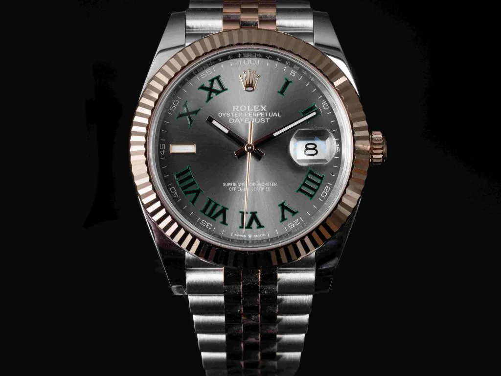 Rolex Datejust 41 126331 41mm Rose gold Gray 6