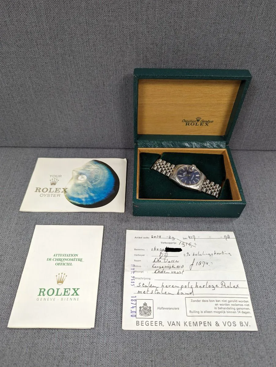 Rolex Datejust 36 16030 36mm Stainless steel 14