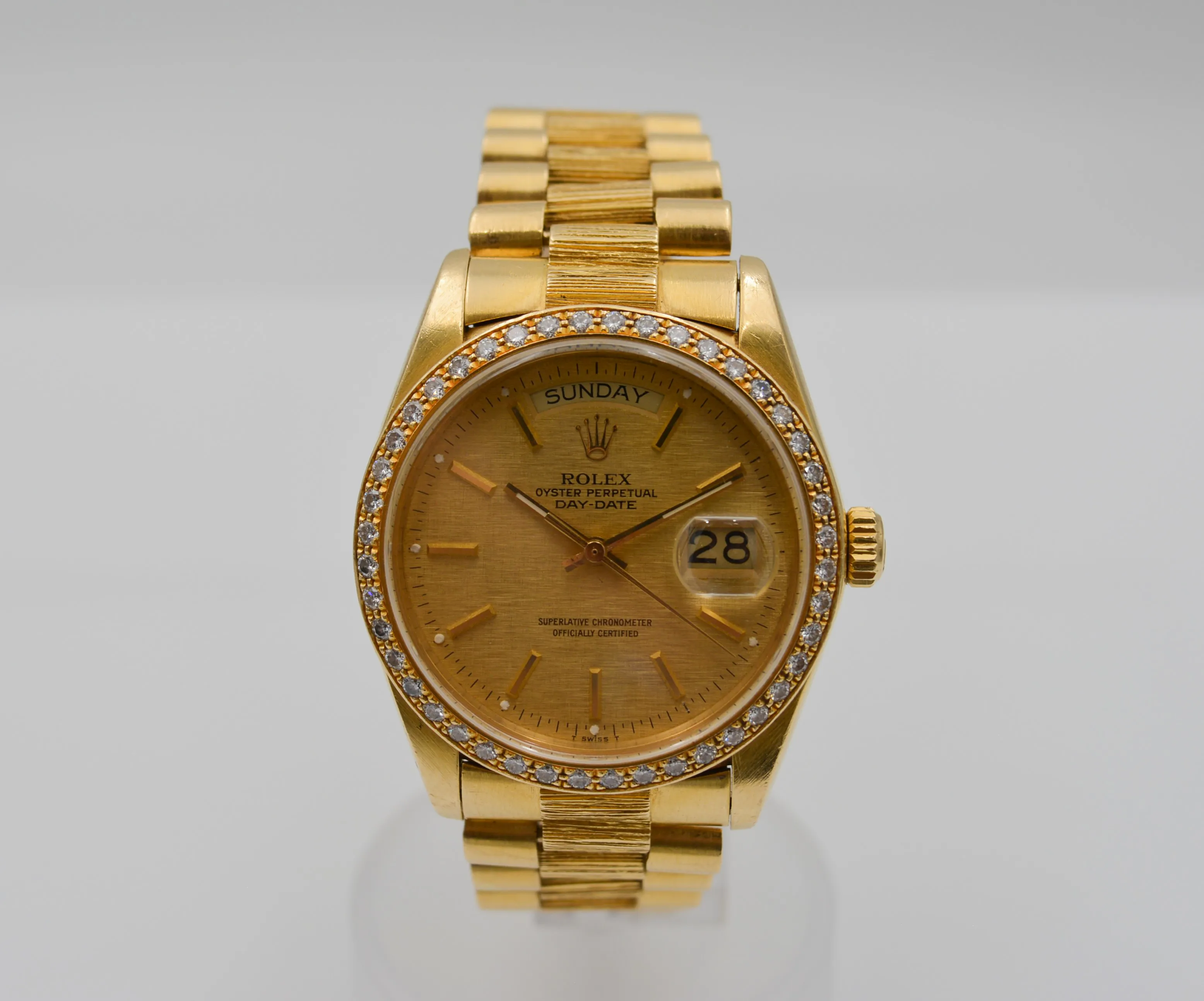 Rolex Day-Date 36 18078 Yellow gold Champagne