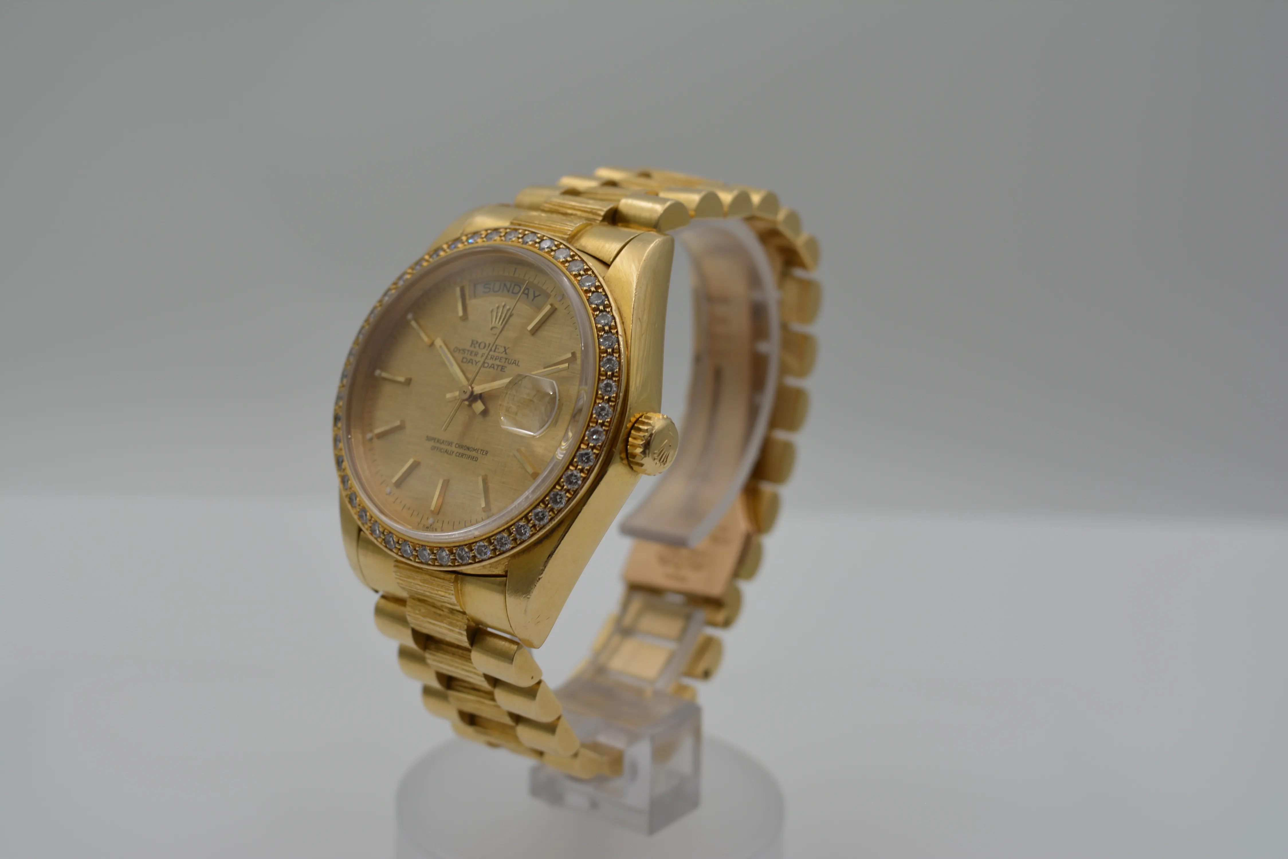 Rolex Day-Date 36 18078 Yellow gold Champagne 2