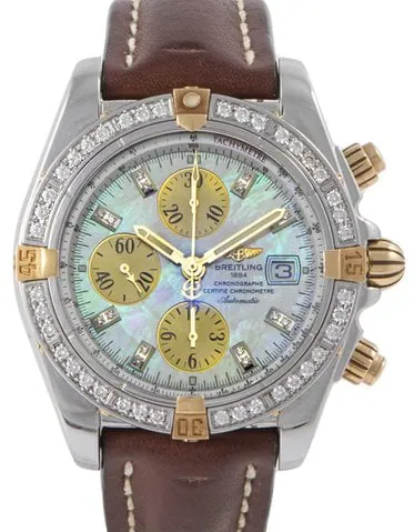 Breitling Chronomat B1335653/A572 43.7mm Stainless steel Mother-of-pearl