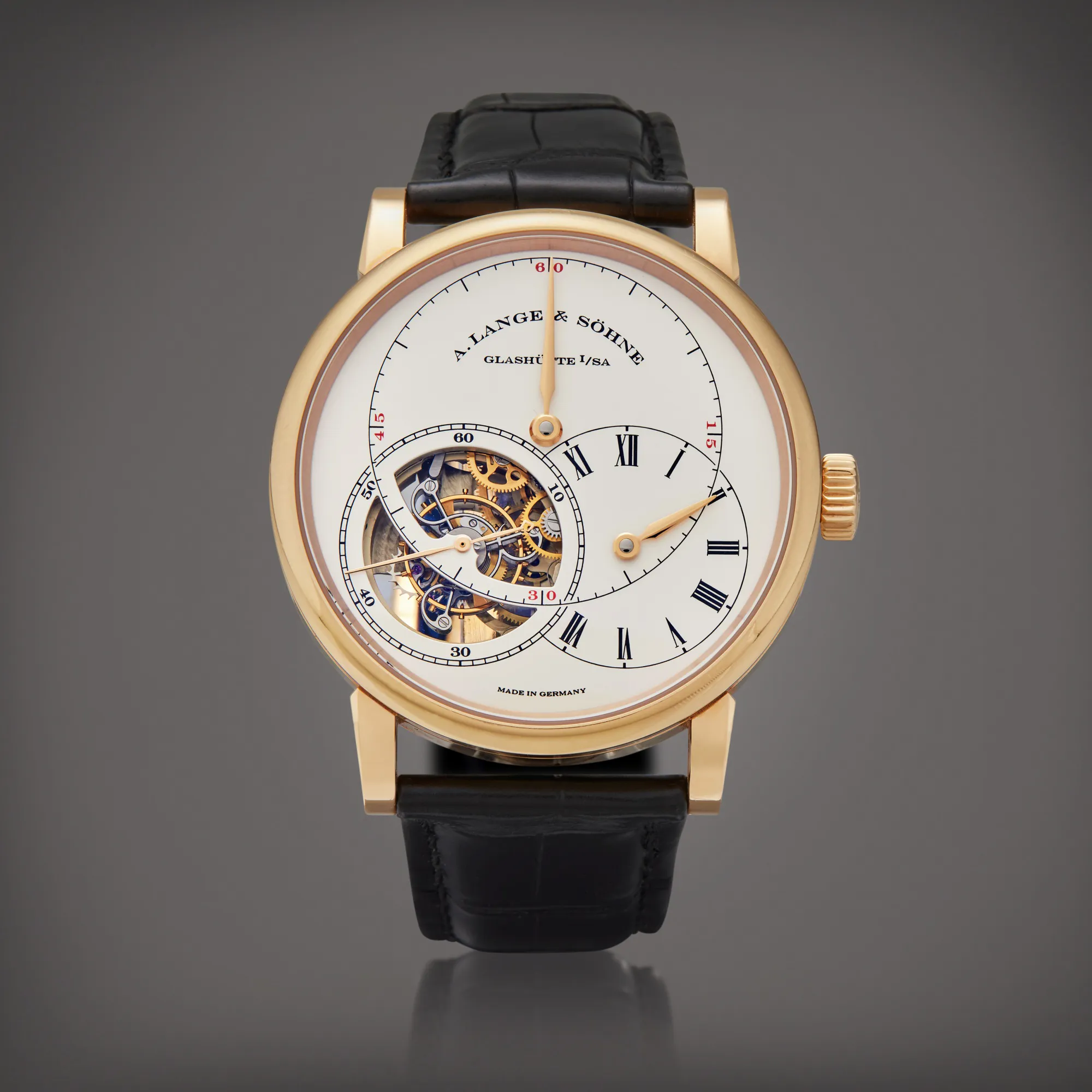 A. Lange & Söhne Richard Lange 760.032F 42mm Rose gold Silver 2