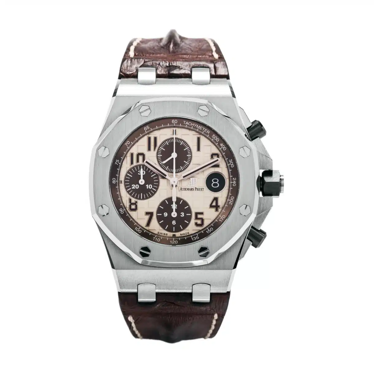 Audemars Piguet Royal Oak Offshore 26470ST.OO.A801CR.01 42mm Stainless steel Beige