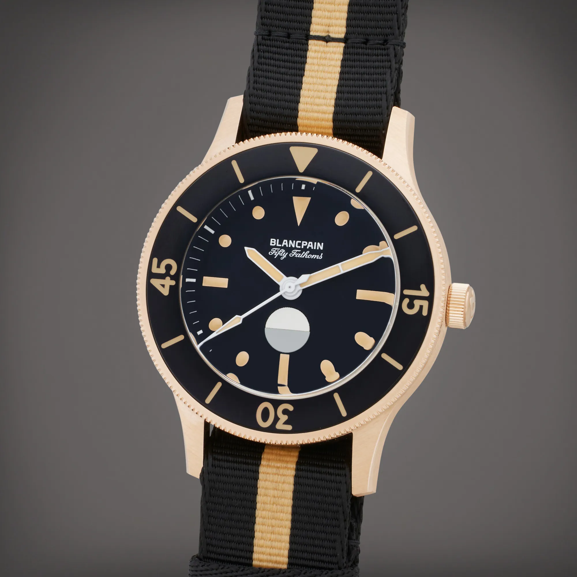 Blancpain Fifty Fathoms 5901-5630 41mm Rose gold Black