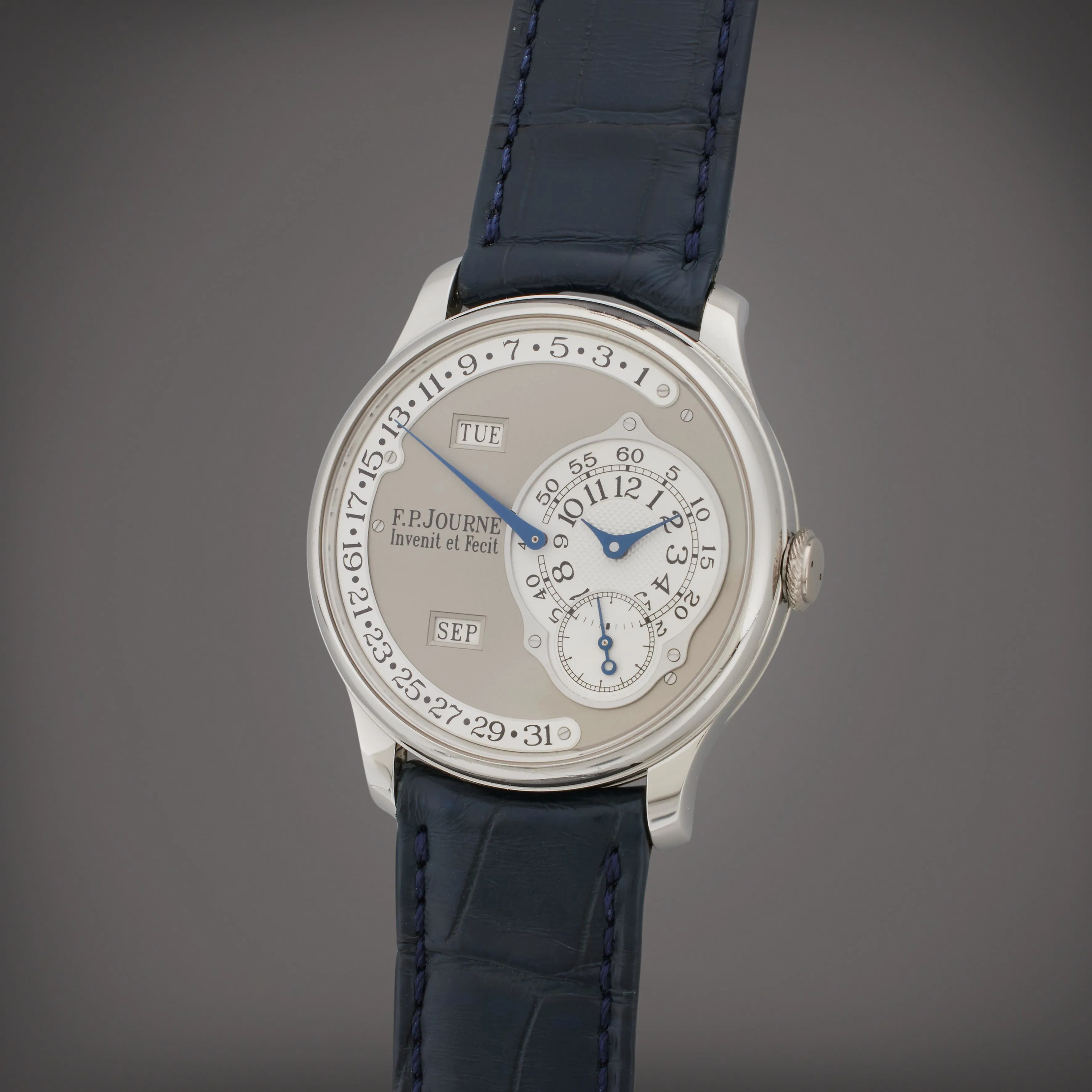 F.P. Journe Octa Calendrier 38mm Platinum Gray