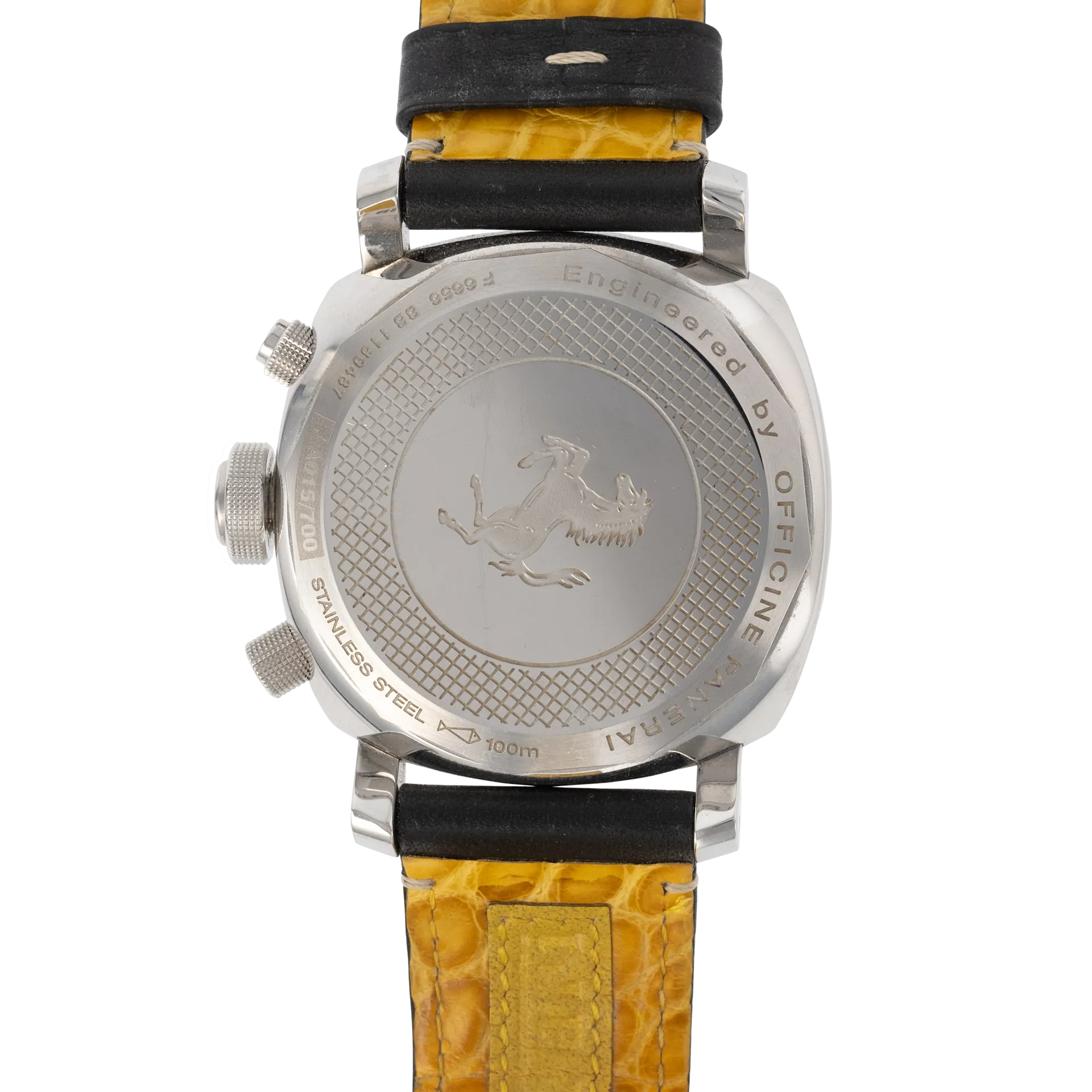 Panerai Ferrari FER00011 57mm Stainless steel Yellow 4