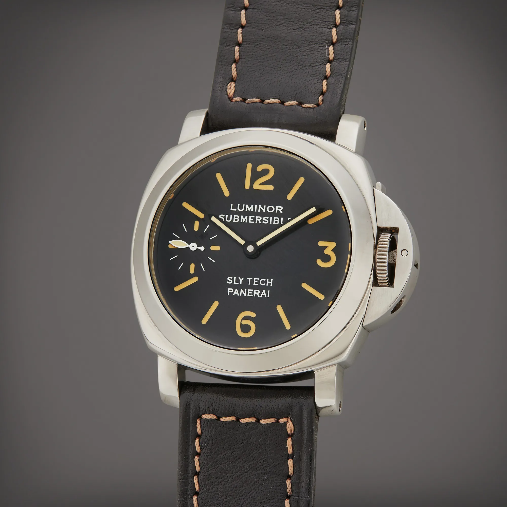 Panerai Pre-Vendome 5218-201/A 44mm Stainless steel Black