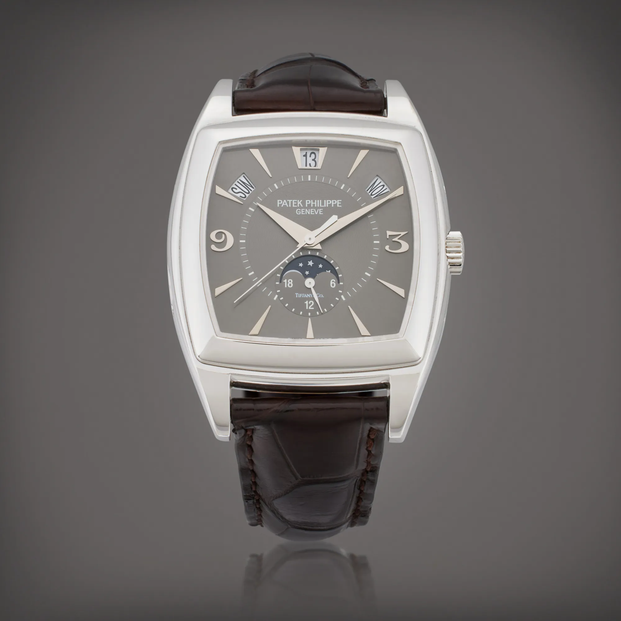 Patek Philippe Gondolo 5135G-010 38mm White gold Gray 4