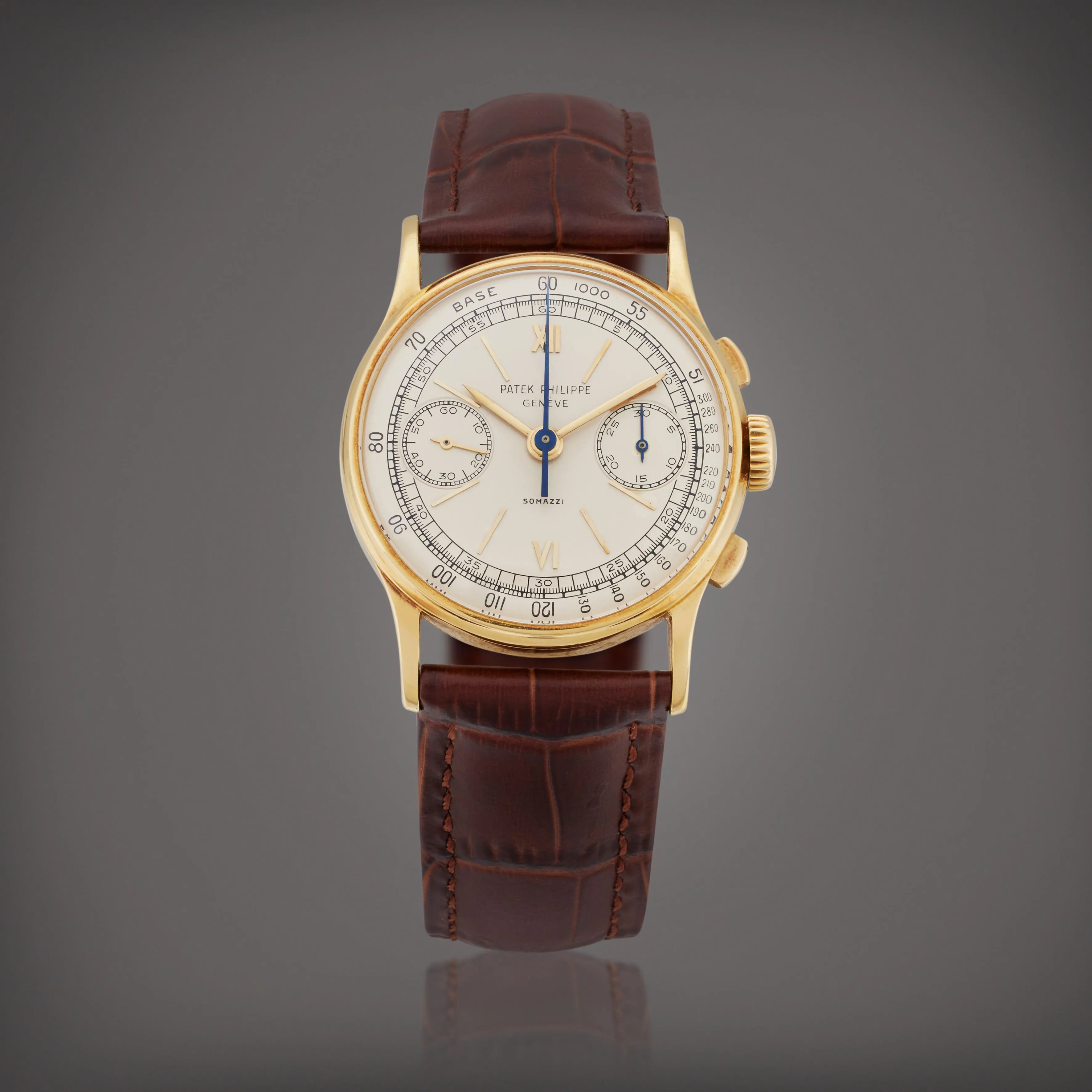 Patek Philippe Chronograph 130 33mm Yellow gold Silver 3