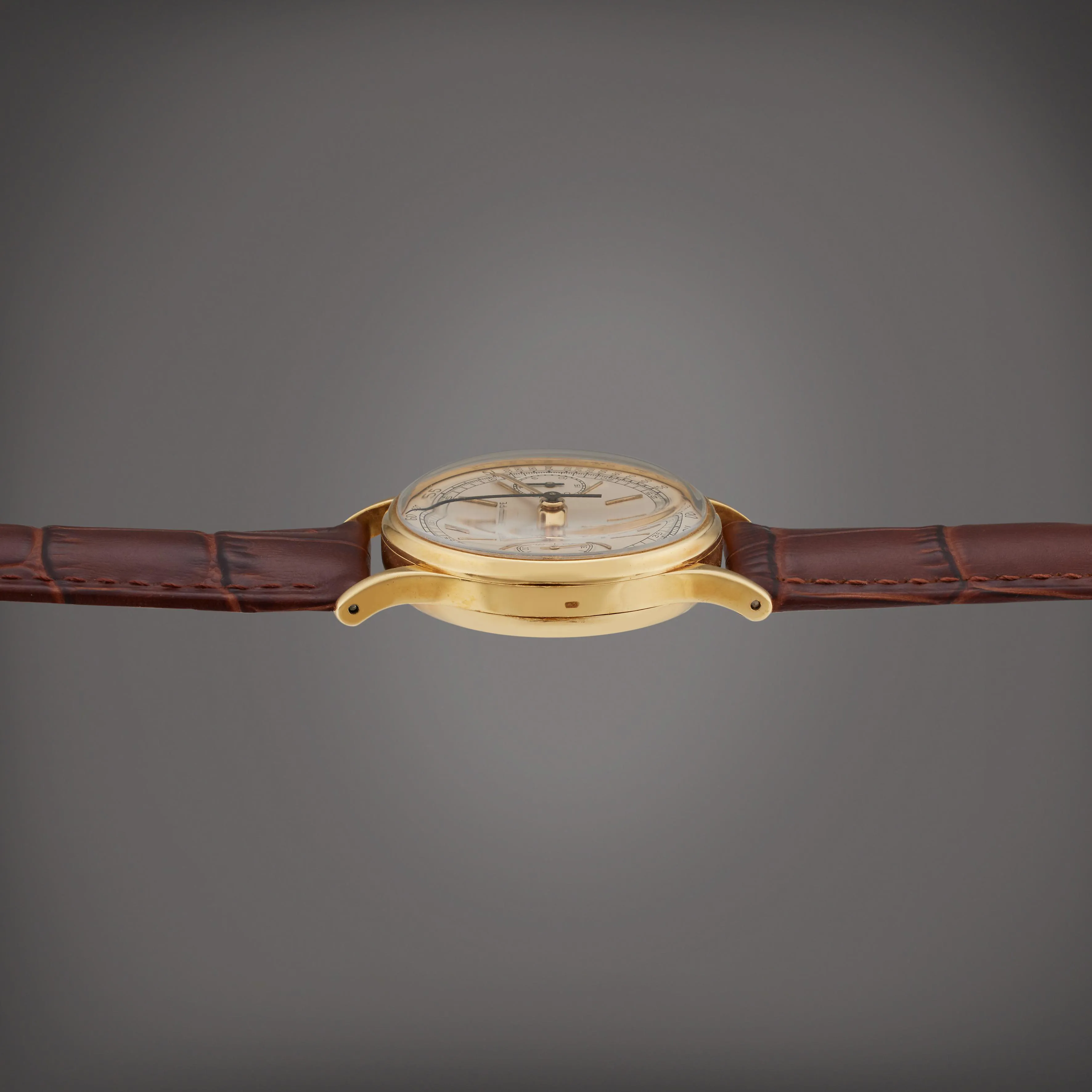 Patek Philippe Chronograph 130 33mm Yellow gold Silver 5