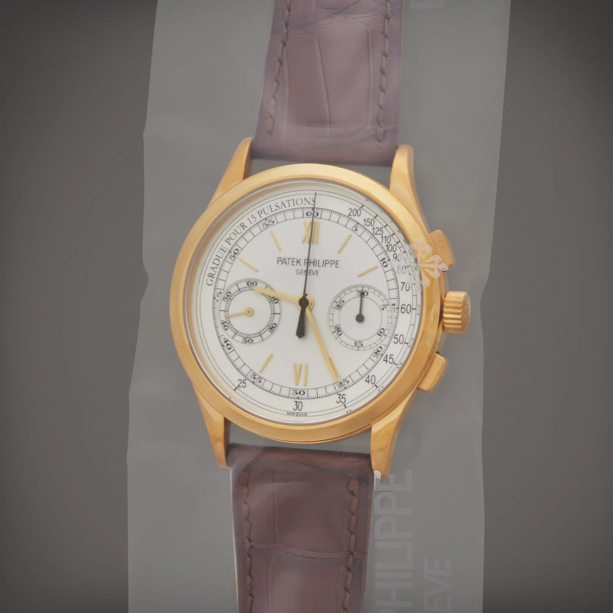 Patek Philippe Chronograph 5170J-001 40mm Yellow gold Silver