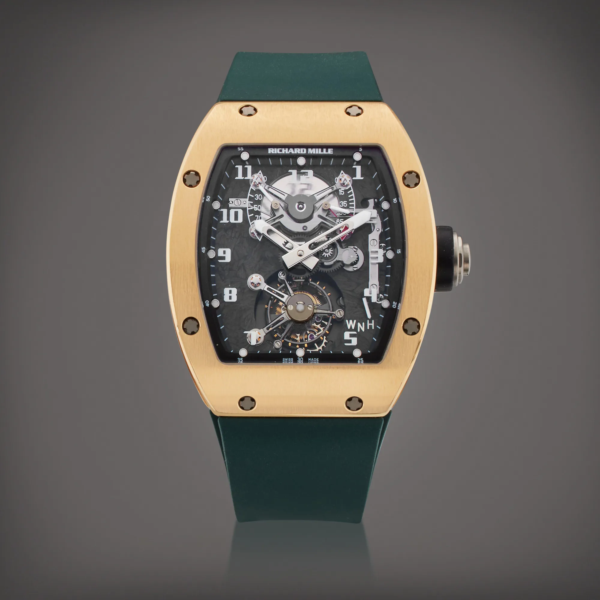 Richard Mille RM 002 RM002 AF PG 45mm Rose gold Semi-skeletonized 2