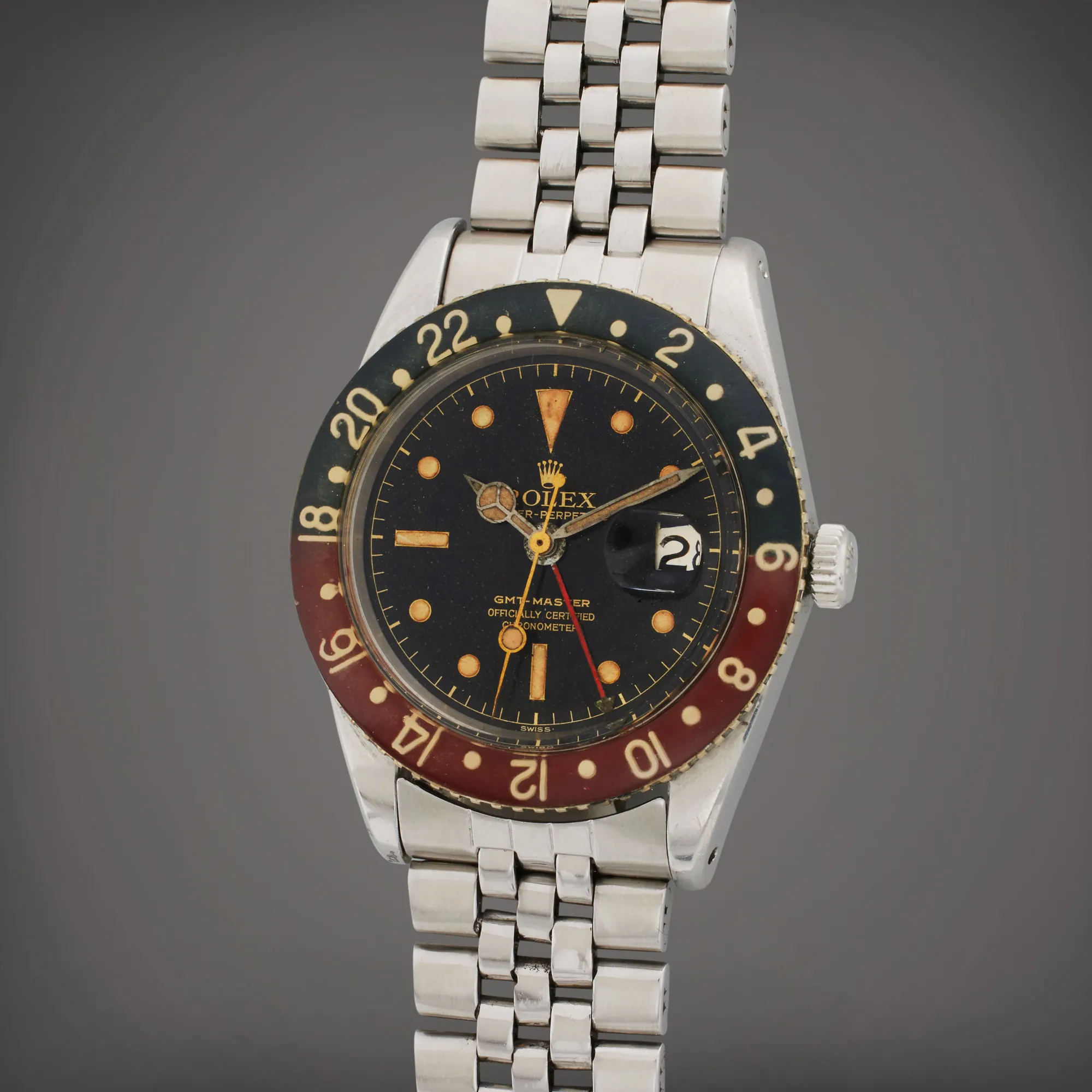 Rolex GMT-Master 6542 38mm Stainless steel Black