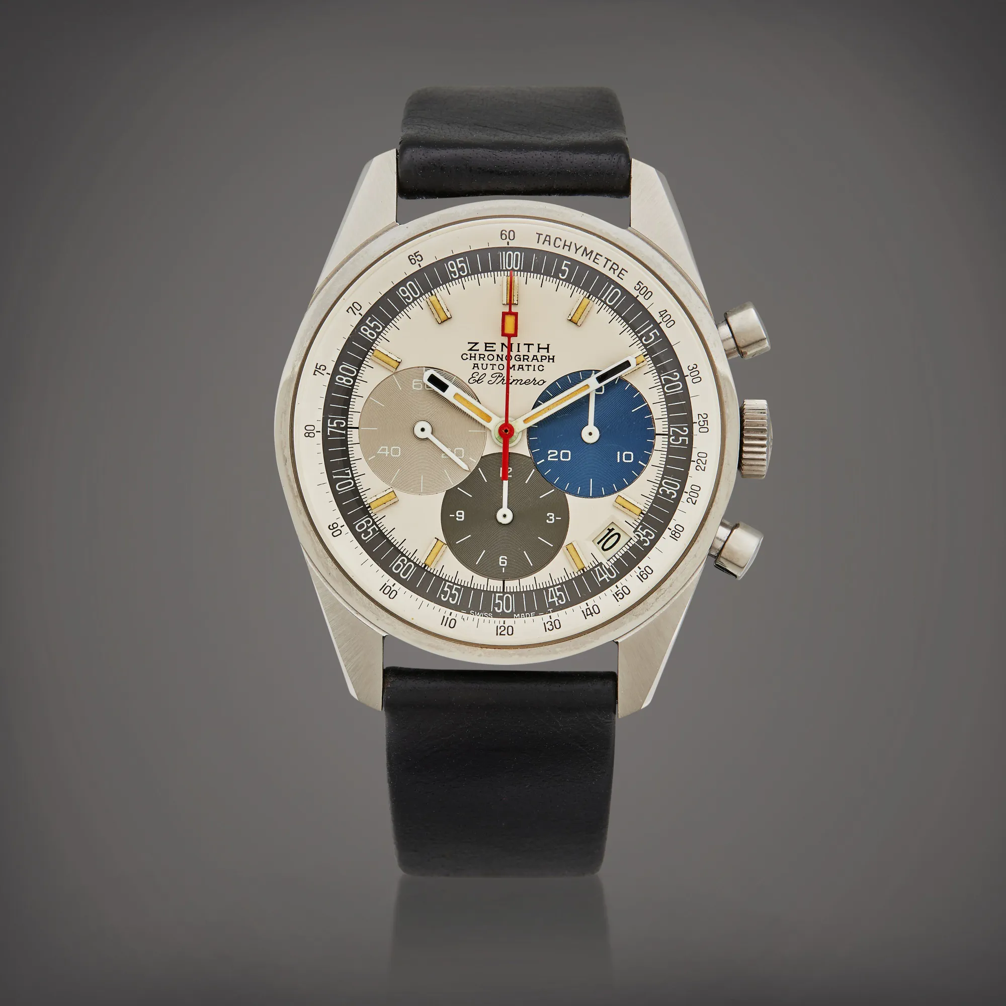 Zenith El Primero A386 38mm Stainless steel Silver 1